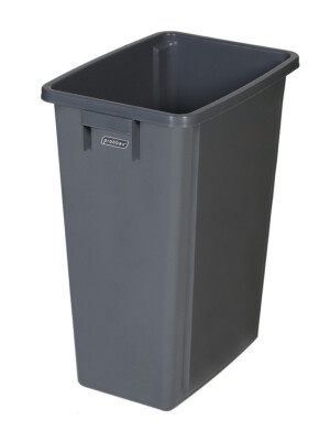 Rectangular Recycling Grey Bin 60L (Lid Sold Seperately) 1 Per Case