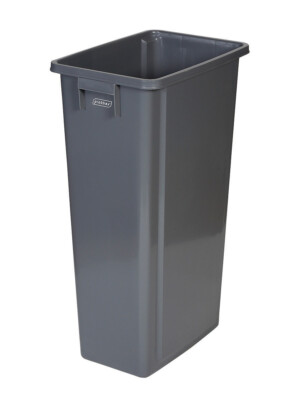 Rectangular Recycling Grey Bin 80L (Lid Sold Seperately) 1 Per Case