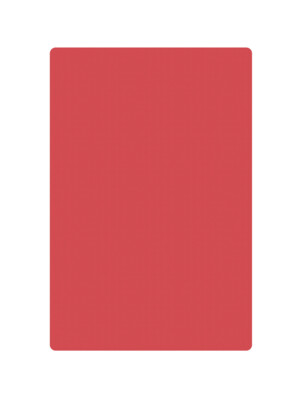 Chopping Board High Density Red 24x18x1.5" 60.96x45.72x3.81cm 1 Per Case