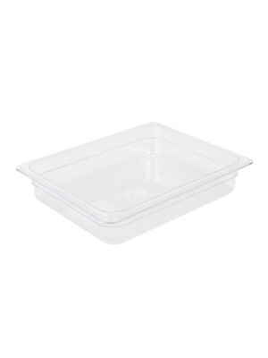 Gastronorm Clear Polycarbonate 1/2 150mm Deep 1 Per Case