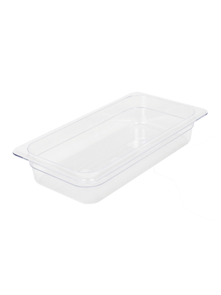 Gastronorm Clear Polycarbonate 1/3 200mm Deep 1 Per Case