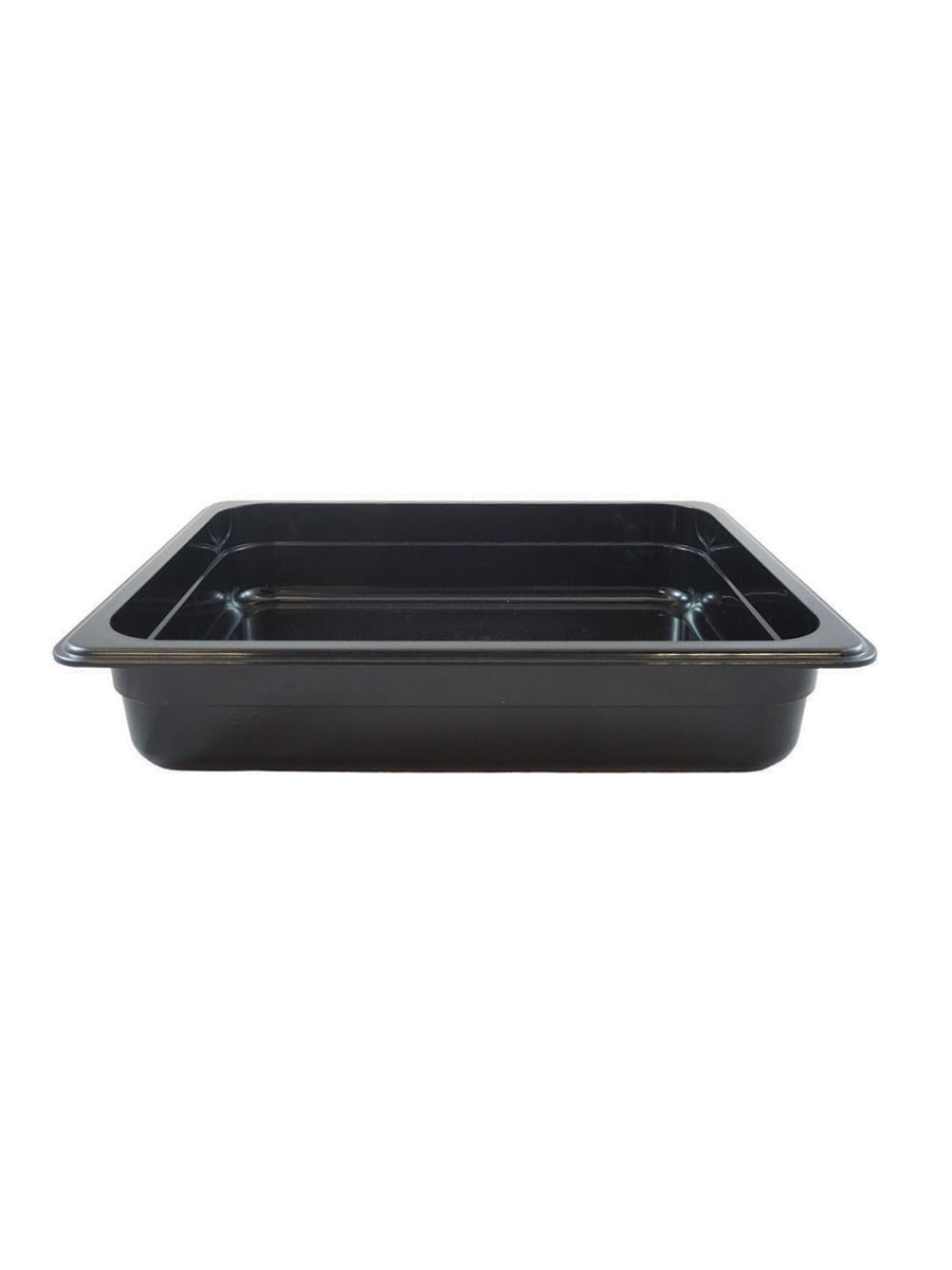 Gastronorm Black Polycarbonate1/3 200mm Deep 1 Per Case