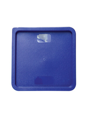 Square Lid For Square Food Storage Container Blue 11.4Ltr 12Qt & 20.8Ltr 22Qt 1 Per Case
