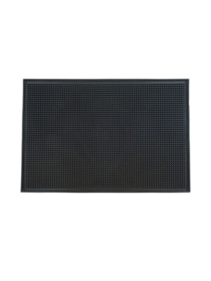 Servicing Bar Mat Plastic Black 30.5cm x 45.7cm 12 Inch x 18 Inch 1 Per Case