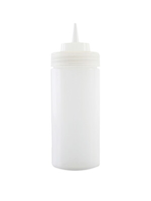 Sauce Bottle 8oz clear 1 Per Case