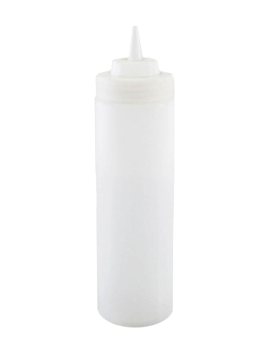 Sauce Bottle 24oz clear 1 Per Case