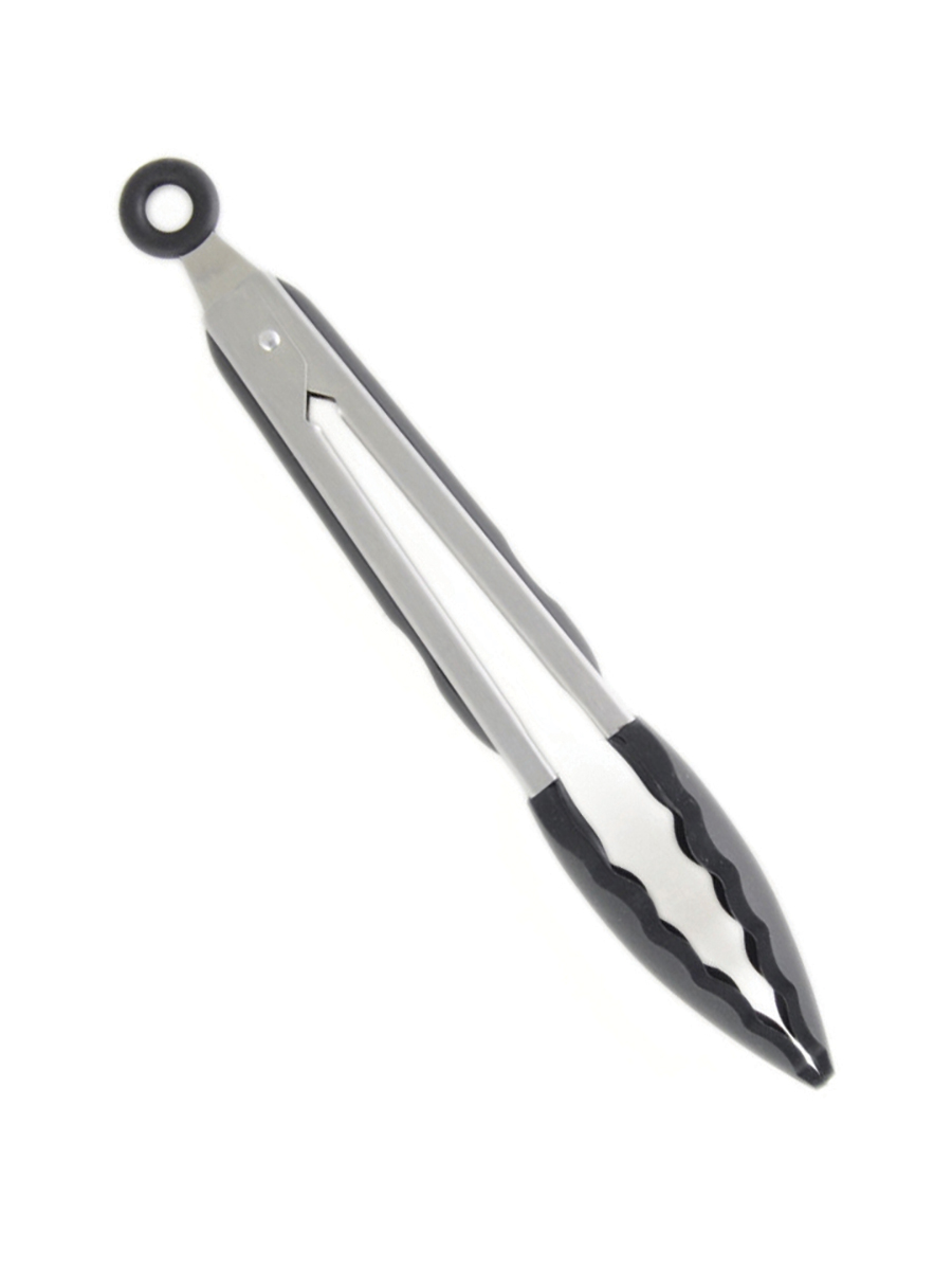 Locking Utility Tongs 30.5cm 12" Silicon Tips And Grip 1 Per Case