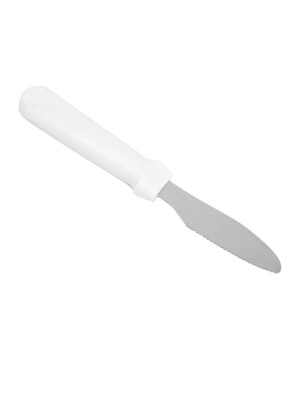 Butter Spreader White 10cm 4" 1 Per Case