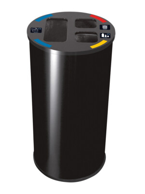 Waste Seperation Black Bin 60L 1 Per Case