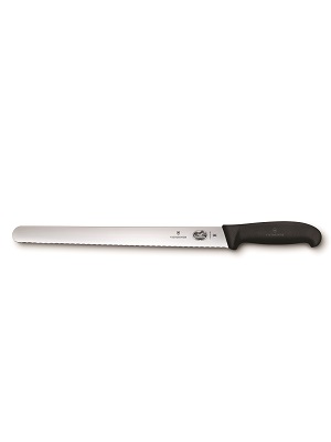 Victorinox Slicing Knife Serrated Edge Round Tip 30cm 1 Per Case