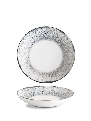 Rustic Paris Blue Pasta Plate 26cm 6 Per Case