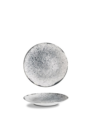 Rustic Paris Blue Plate 21cm 6 Per Case