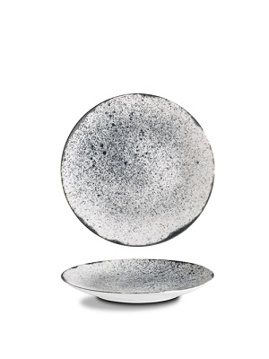 Rustic Paris Blue Plate 27cm 6 Per Case