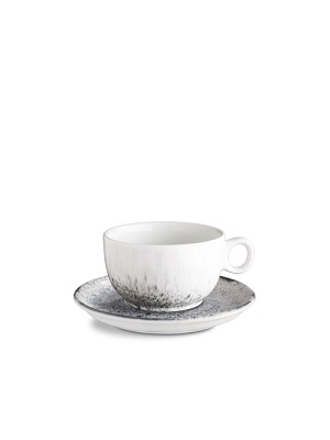 Rustic Paris Blue Cup 22cl 6 Per Case