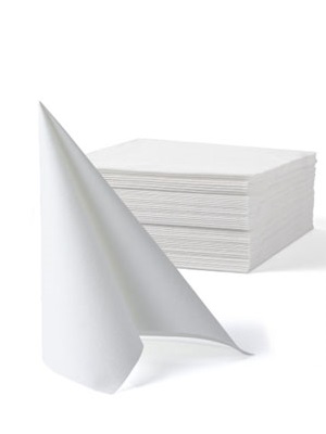 White 8 Fold Airlaid Napkins 40cm 10x50s Per Case