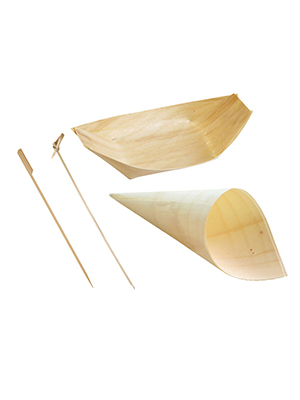 Skewers, Picks & Wooden Presentation