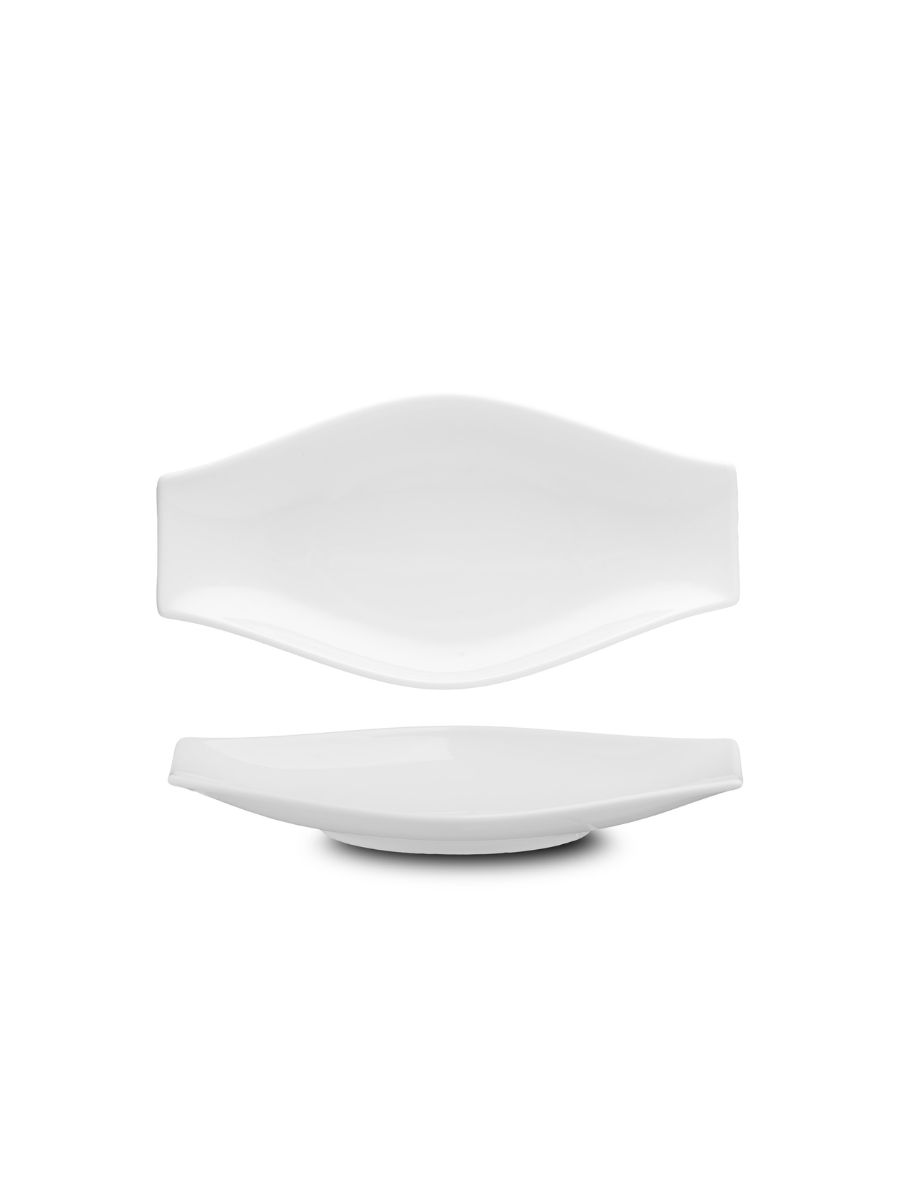Event Buffet Finger Plate 25cm Boat 6 Per Case