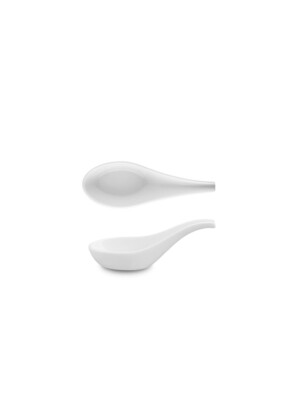 Event Buffet Finger Porcelain Spoon 12cm 6 Per Case