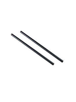 Black Cocktail Paper Sip Straw 14cm 5.5Inch 6mm Dia 250 Per Case