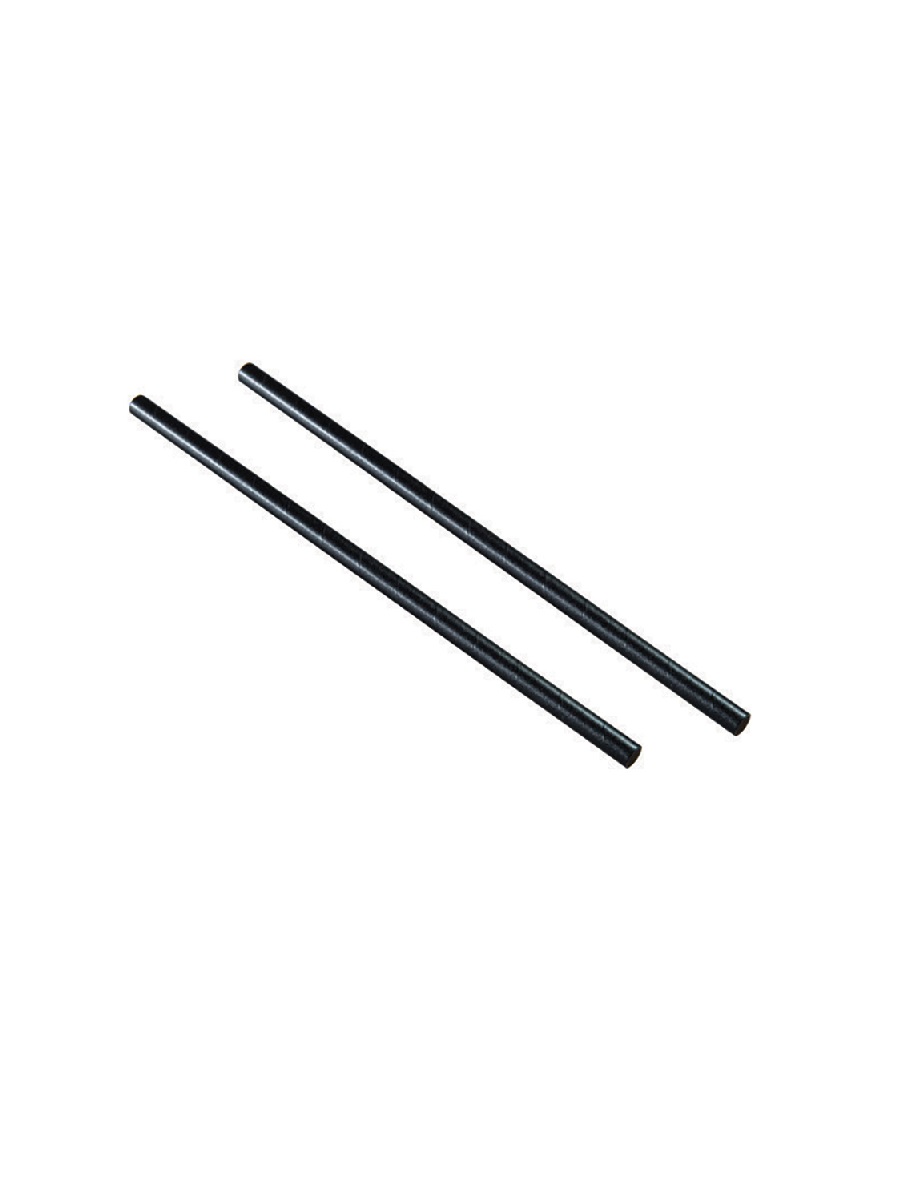 Black Cocktail Paper Sip Straw 14cm 5.5Inch 6mm Dia 250 Per Case