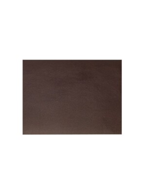 lether Individual Placemat Rectangular Brown 45x30cm 17.1x12" 1 Per Case