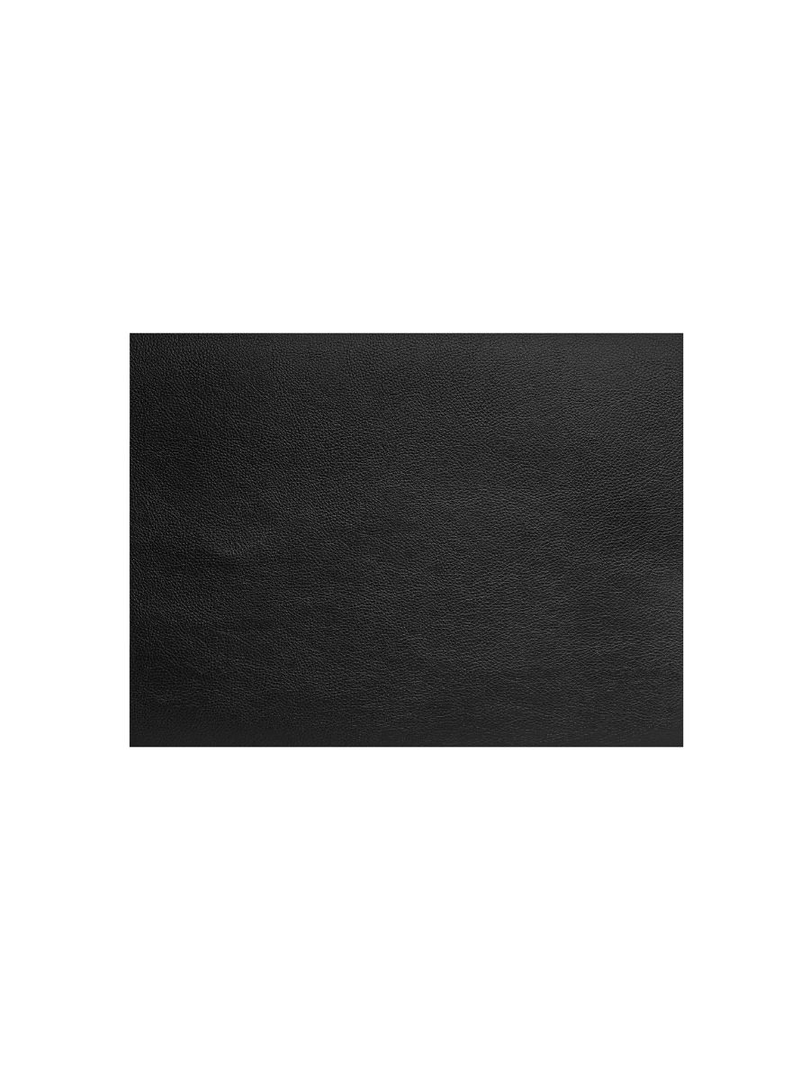 lether Individual Placemat Rectangular Black 45x30cm 17.1x12" 1 Per Case