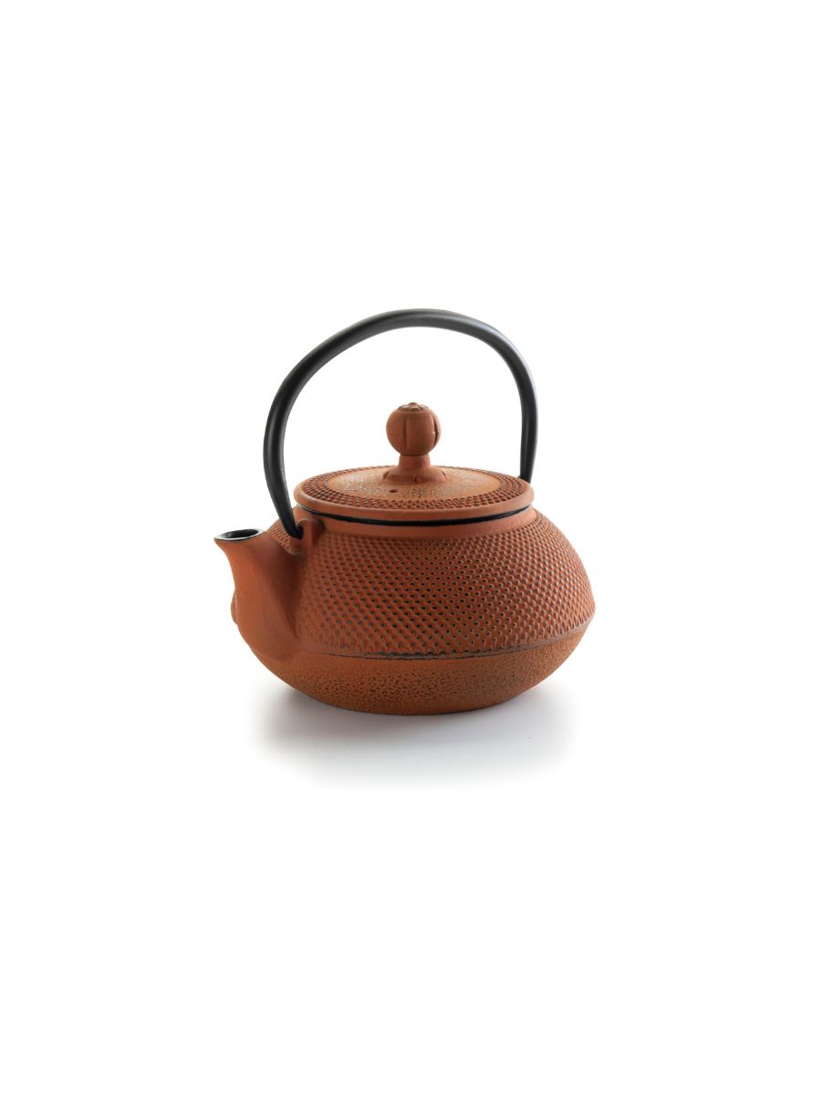 Cast Irion Tea pot bamboo 0.6L 20oz 1 Per Case