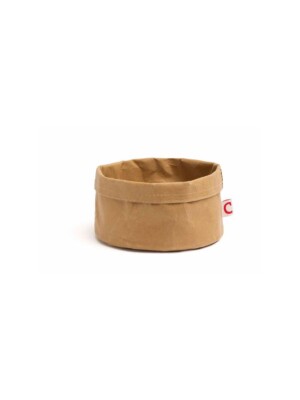 Washable Round craft bread Basket 20diax 12Hcm, 7.9x4.75" 1 Per Case