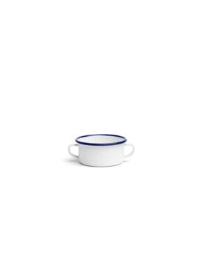 Enamelled Casserole Dish 2 handles 10diax5cm 3.95x2" 310ml,11oz 1 Per Case