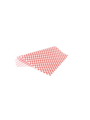 Red Greaseproof Wrapping 28cmx34cm,11x13.3" 1000sheets