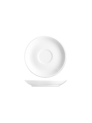 Principle White Saucer 16cm 6" ( for cup ISC0835) 6 Per Case