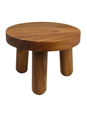 Acacia Buffet Stand 20x20x15cm 8x8x6" 1 Per Case