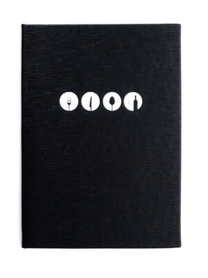 Menu Cover 17x23.5cm (A5) 4 pages for inserts (8 display Windows)