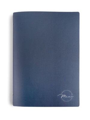 Menu Cover 23x32cm (A4) 4 pages for inserts(8 display Windows)