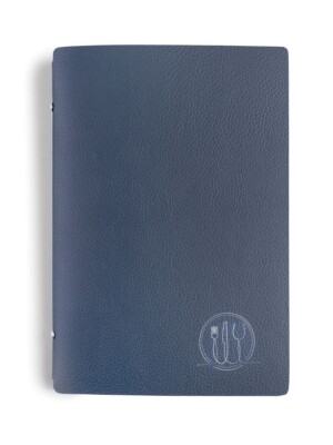 Menu Cover 19x23.5cm (A5) 4 pages for inserts(8 display Windows)