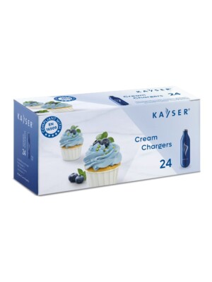 Cream Whipper Chargers 24 bulbs per pack