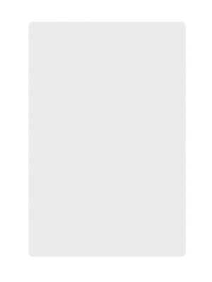 Chopping Board WHITE L/D 18in x 12in x 0.5in 1 Per Case